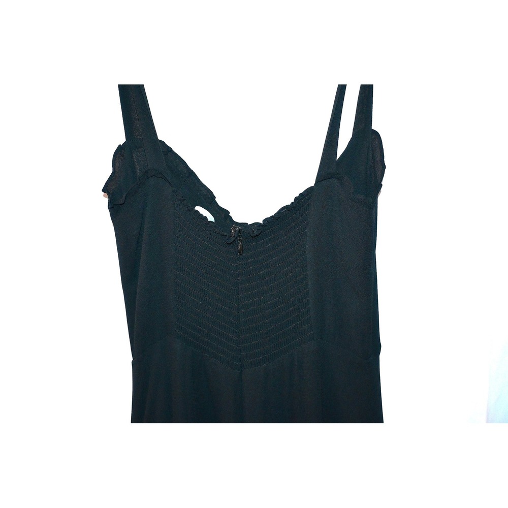 Reformation Black Midi Dress Women Size XS - Picture 3 of 9